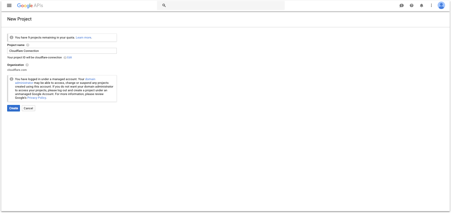 Give project name