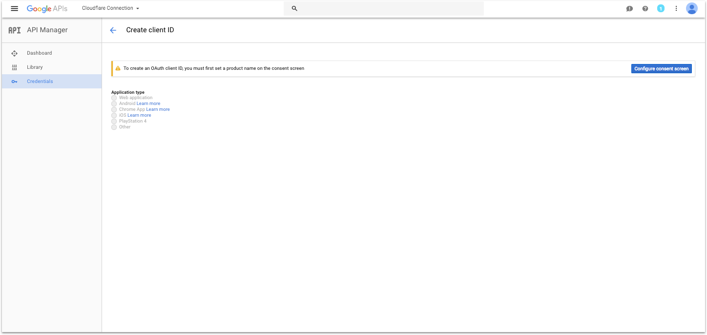 Configure consent